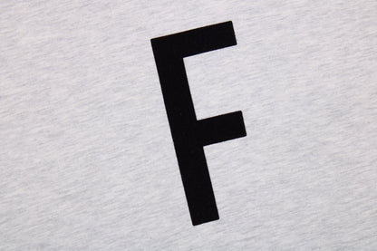 Fear of God Letter F T-Shirt (Light Grey)