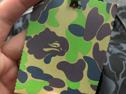 BAPE x DOVER STREET MARKET SPECIAL CAMO SHARK FULL ZIP HOODIE BLACK