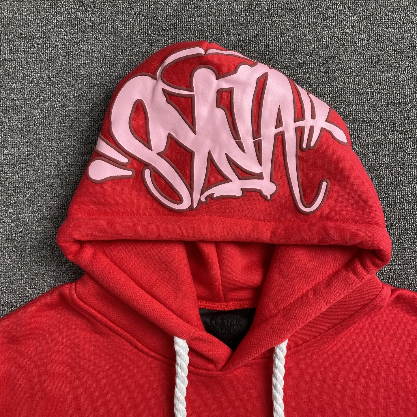 SYNA WORLD HOOD LOGO HOODIE RED