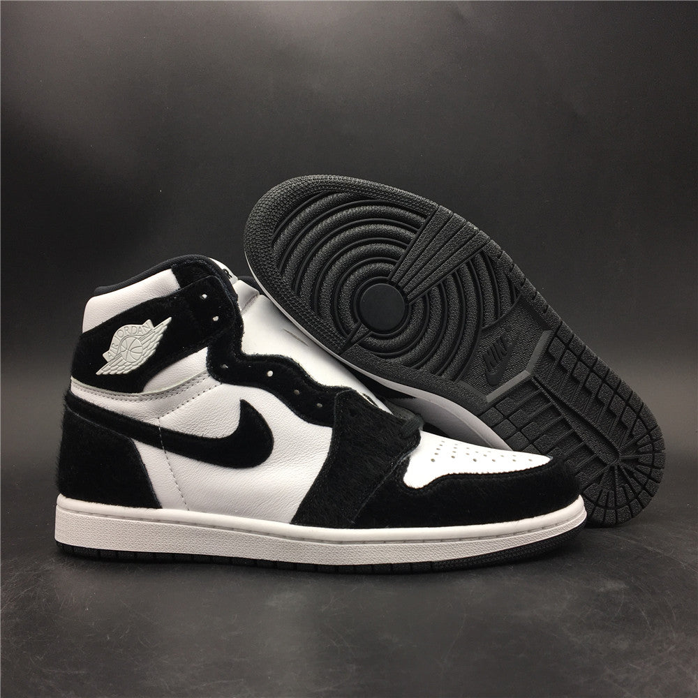 Iconic silhouette, Panda-inspired colorway, Striking design, Black and white combination, Premium materials, Comfortable fit, Nike Air cushioning, Fashion-forward statement, Standout sneakers, Self-expression.