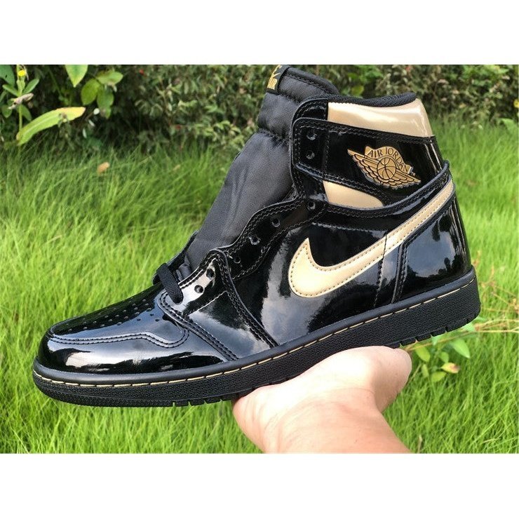 JORDAN 1 HIGH x BLACK METALLIC GOLD - Prime Reps