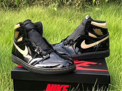 JORDAN 1 HIGH x BLACK METALLIC GOLD - Prime Reps