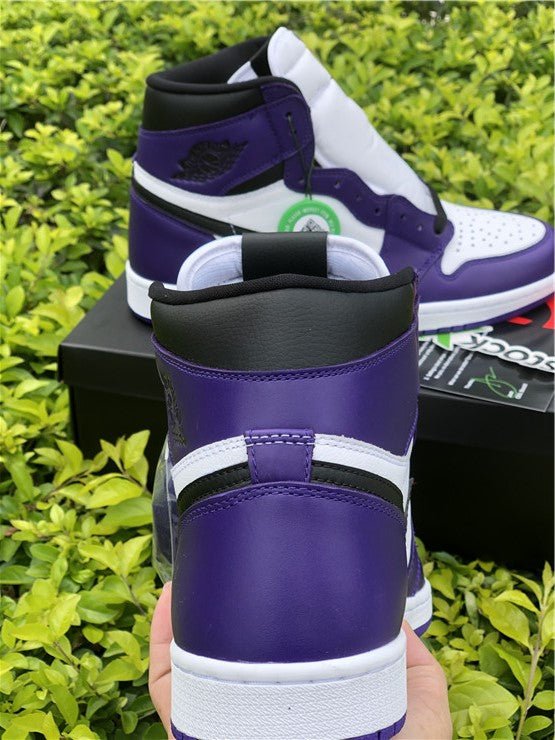 JORDAN 1 HIGH x COURT PURPLE WHITE - Prime Reps