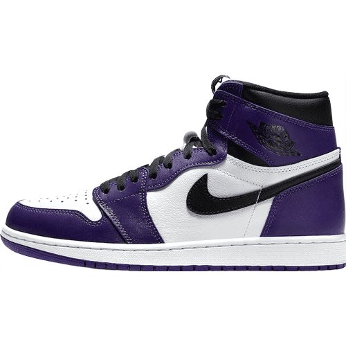 JORDAN 1 HIGH x COURT PURPLE WHITE - Prime Reps