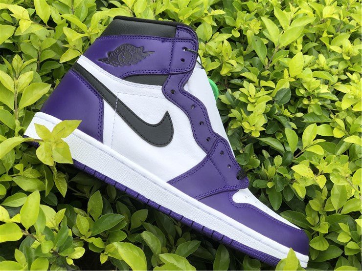 JORDAN 1 HIGH x COURT PURPLE WHITE - Prime Reps