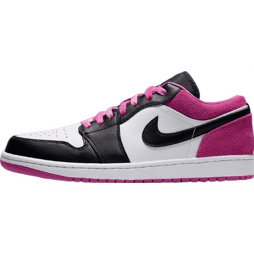 JORDAN 1 LOW x BLACK ACTIVE FUCHSIA - Prime Reps