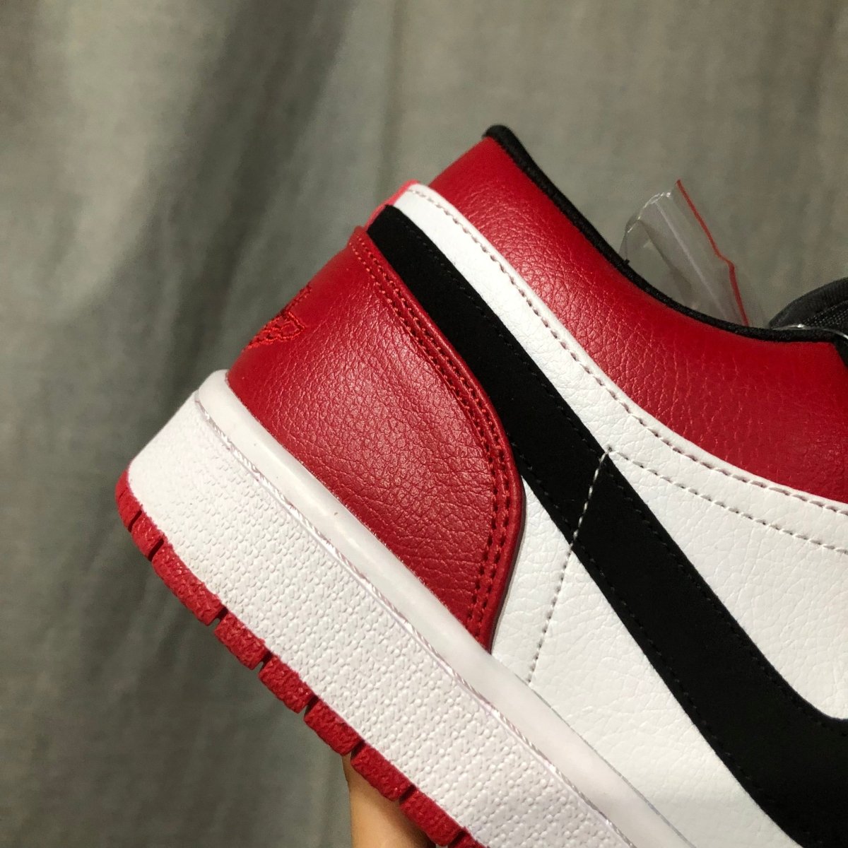 JORDAN 1 LOW x BRED TOE - Prime Reps