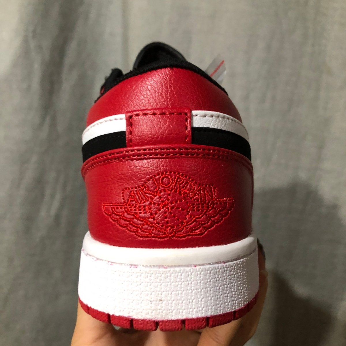 JORDAN 1 LOW x BRED TOE - Prime Reps