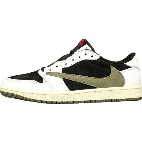 JORDAN 1 LOW x TRAVIS SCOTT OLIVE - Prime Reps