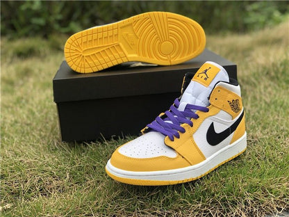 JORDAN 1 MID x SE LAKERS - Prime Reps