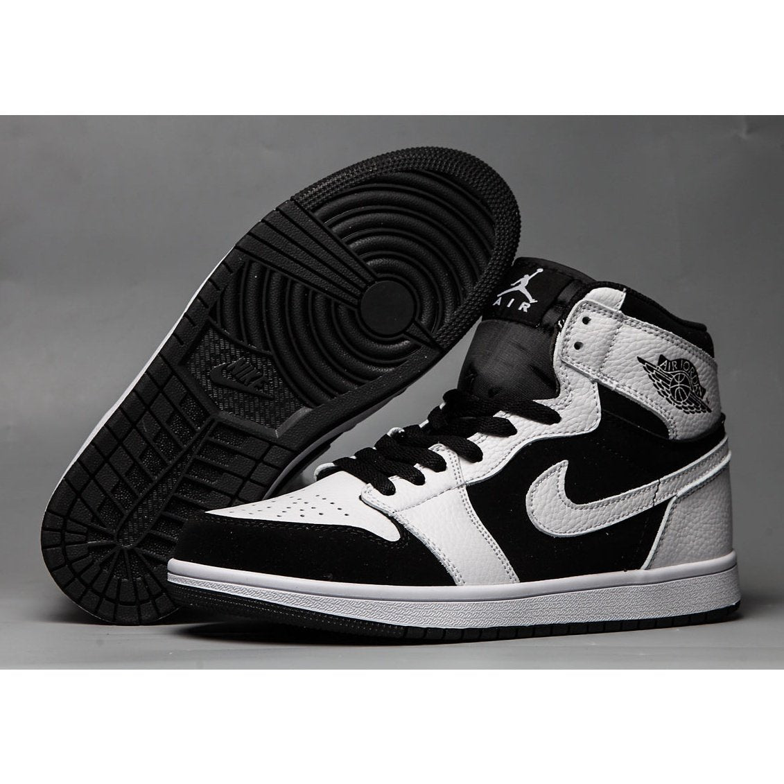 JORDAN 1 MID x WHITE BLACK - Prime Reps