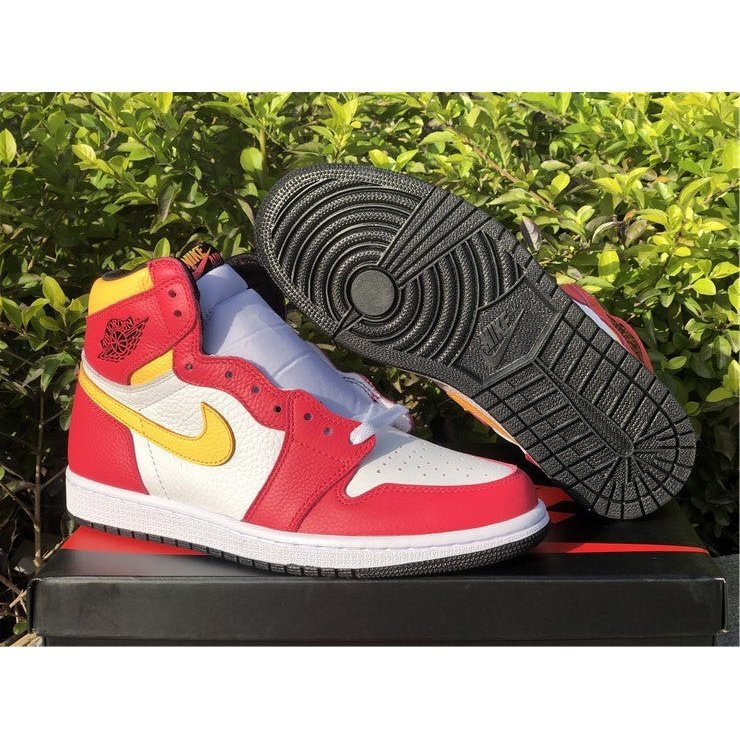 JORDAN 1 RETRO HIGH OG x LIGHT FUSION RED - Prime Reps