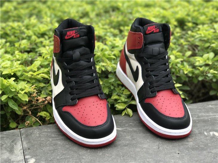 JORDAN 1 RETRO HIGH x BRED TOE - Prime Reps