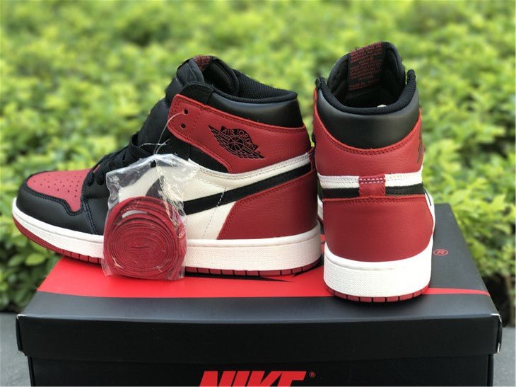 JORDAN 1 RETRO HIGH x BRED TOE - Prime Reps