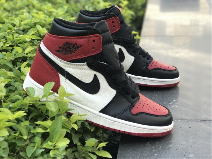 JORDAN 1 RETRO HIGH x BRED TOE - Prime Reps