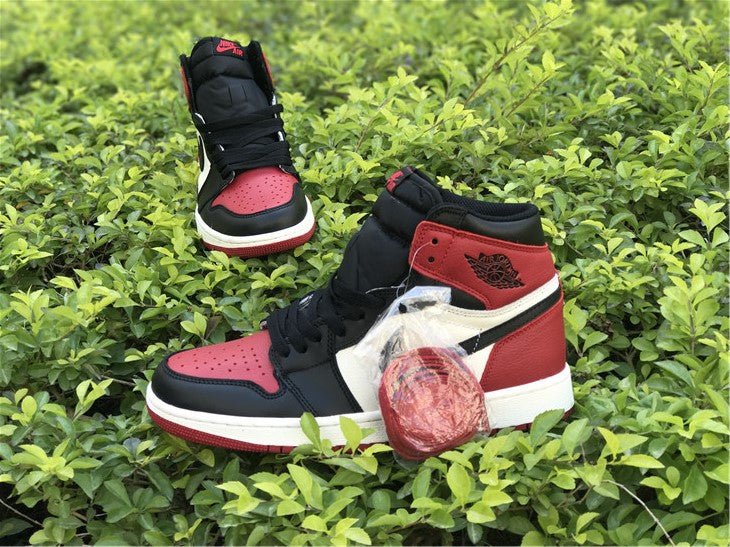 JORDAN 1 RETRO HIGH x BRED TOE - Prime Reps