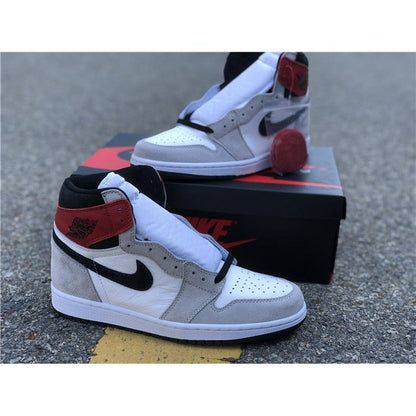 JORDAN 1 RETRO HIGH x LIGHT SMOKE GREY - Prime Reps