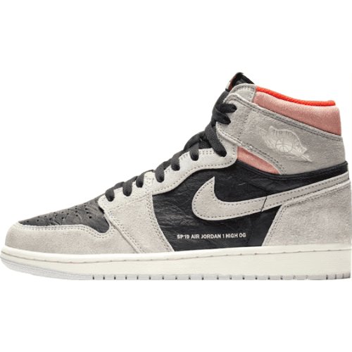 JORDAN 1 RETRO HIGH x NEUTRAL GREY HYPER CRIMSON - Prime Reps