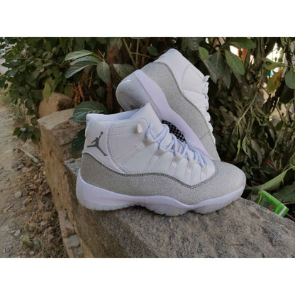 JORDAN 11 RETRO x WHITE METALLIC SILVER - Prime Reps