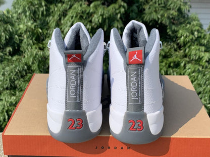 JORDAN 12 RETRO x WHITE DARK GREY - Prime Reps