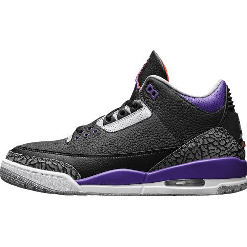 JORDAN 3 RETRO x BLACK COURT PURPLE - Prime Reps