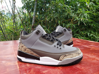 JORDAN 3 RETRO x COOL GREY/EARTH BROWN - Prime Reps