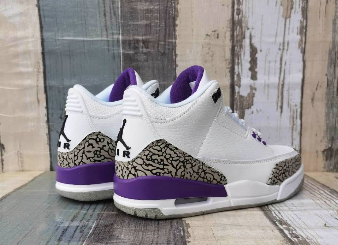 JORDAN 3 RETRO x DARK IRIS - Prime Reps