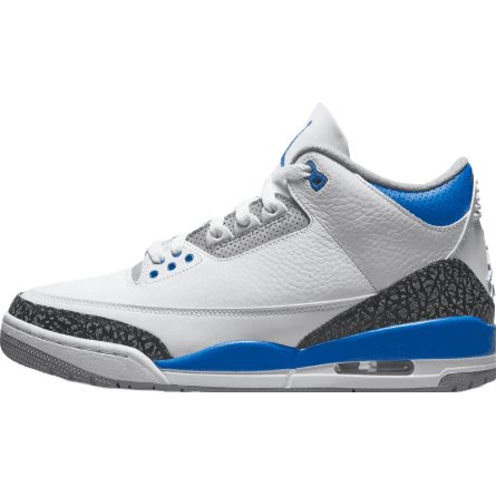 JORDAN 3 RETRO x RACER BLUE - Prime Reps