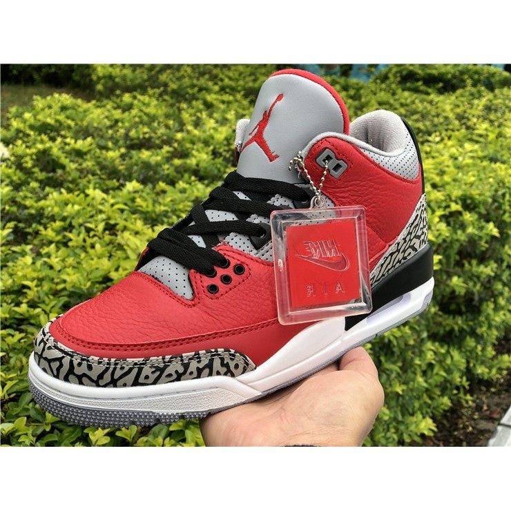 JORDAN 3 RETRO x SE UNITED FIRE RED - Prime Reps