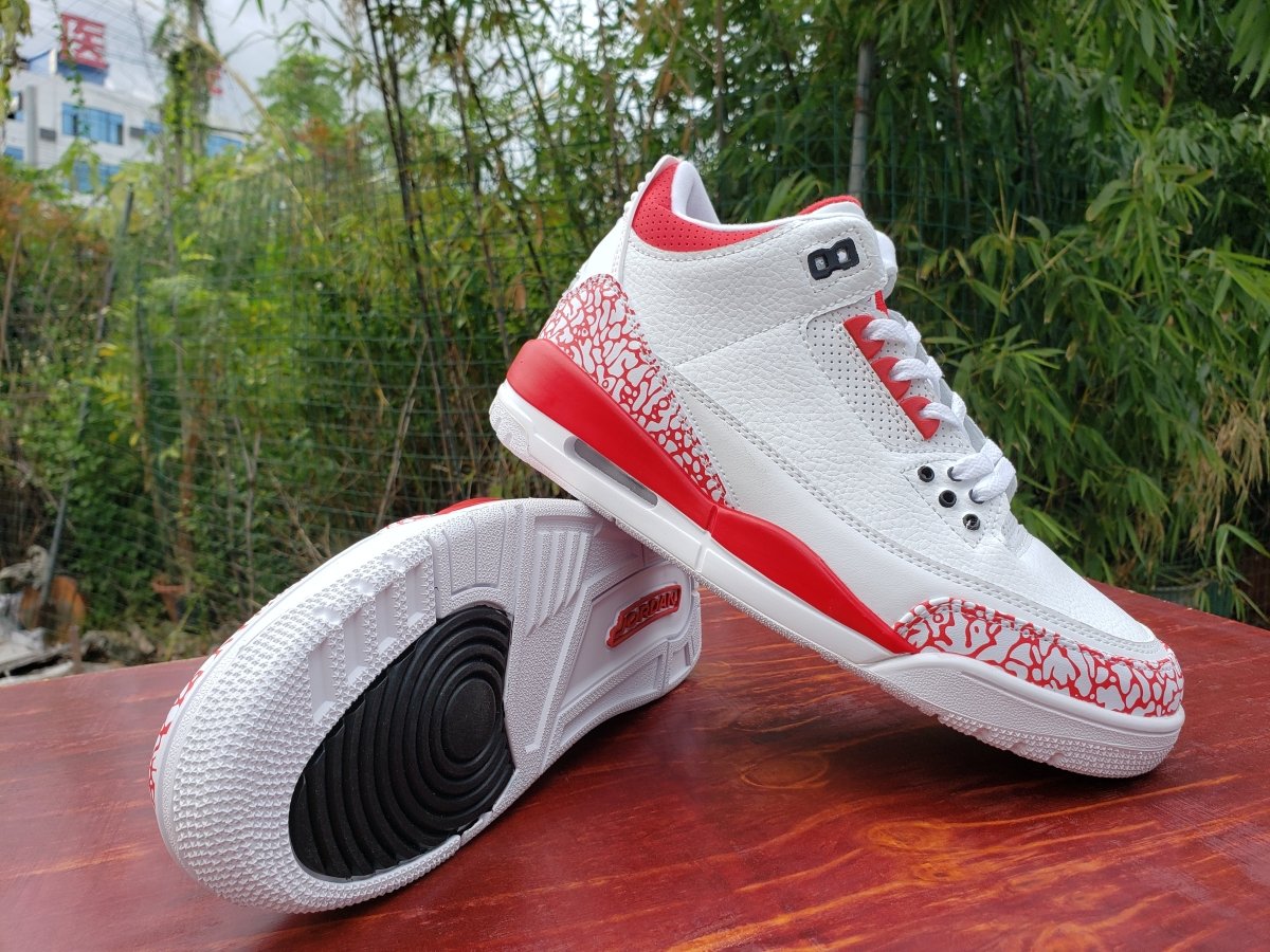 JORDAN 3 RETRO x TOKYO FIRE RED - Prime Reps