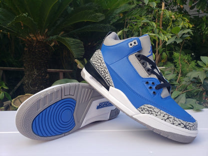 JORDAN 3 RETRO x VARSITY ROYAL CEMENT - Prime Reps