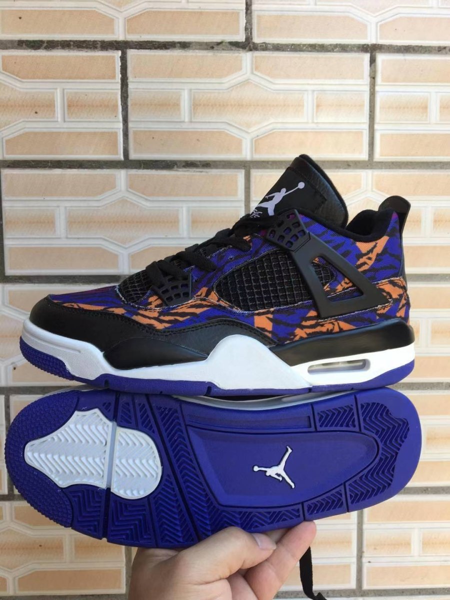 JORDAN 4 x BLACK RUSH VIOLET - Prime Reps