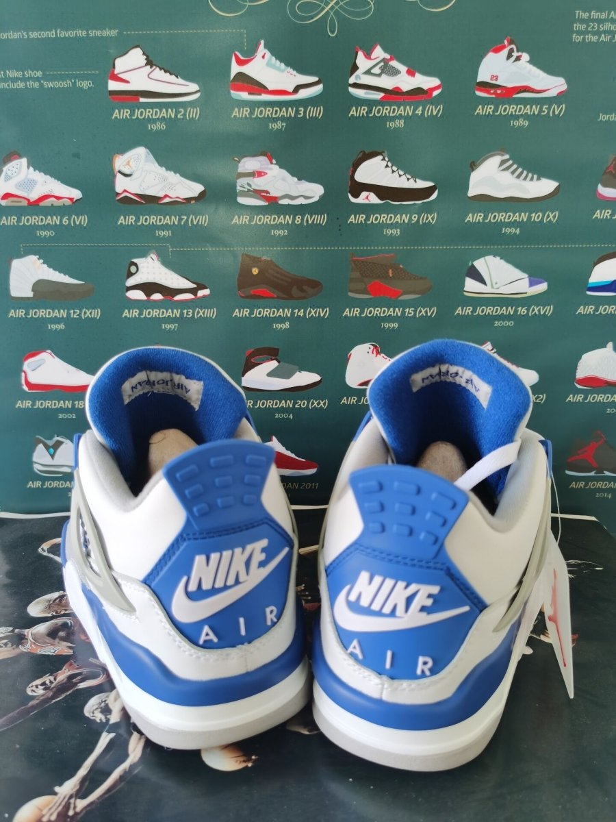 JORDAN 4 x MILITARY BLUE - Prime Reps