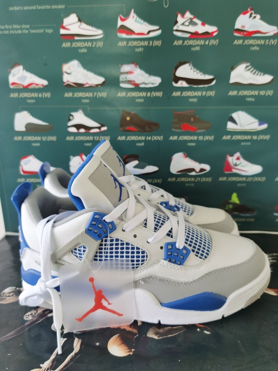 JORDAN 4 x MILITARY BLUE - Prime Reps