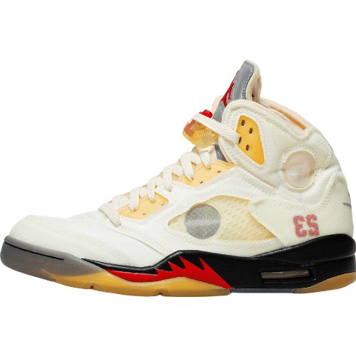 JORDAN 5 RETRO x OFF-WHITE SAIL - Prime Reps