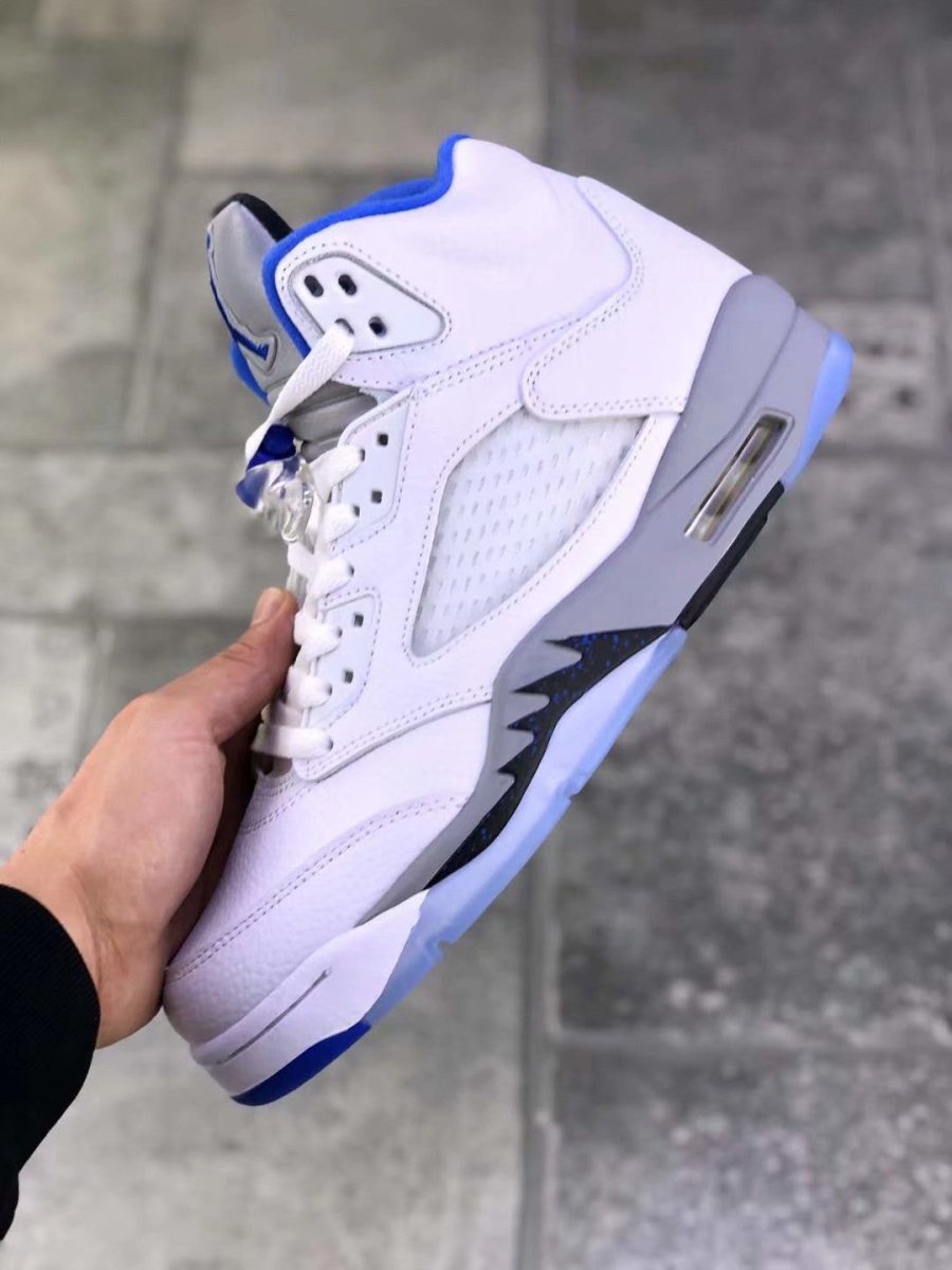 JORDAN 5 RETRO x WHITE STEALTH - Prime Reps