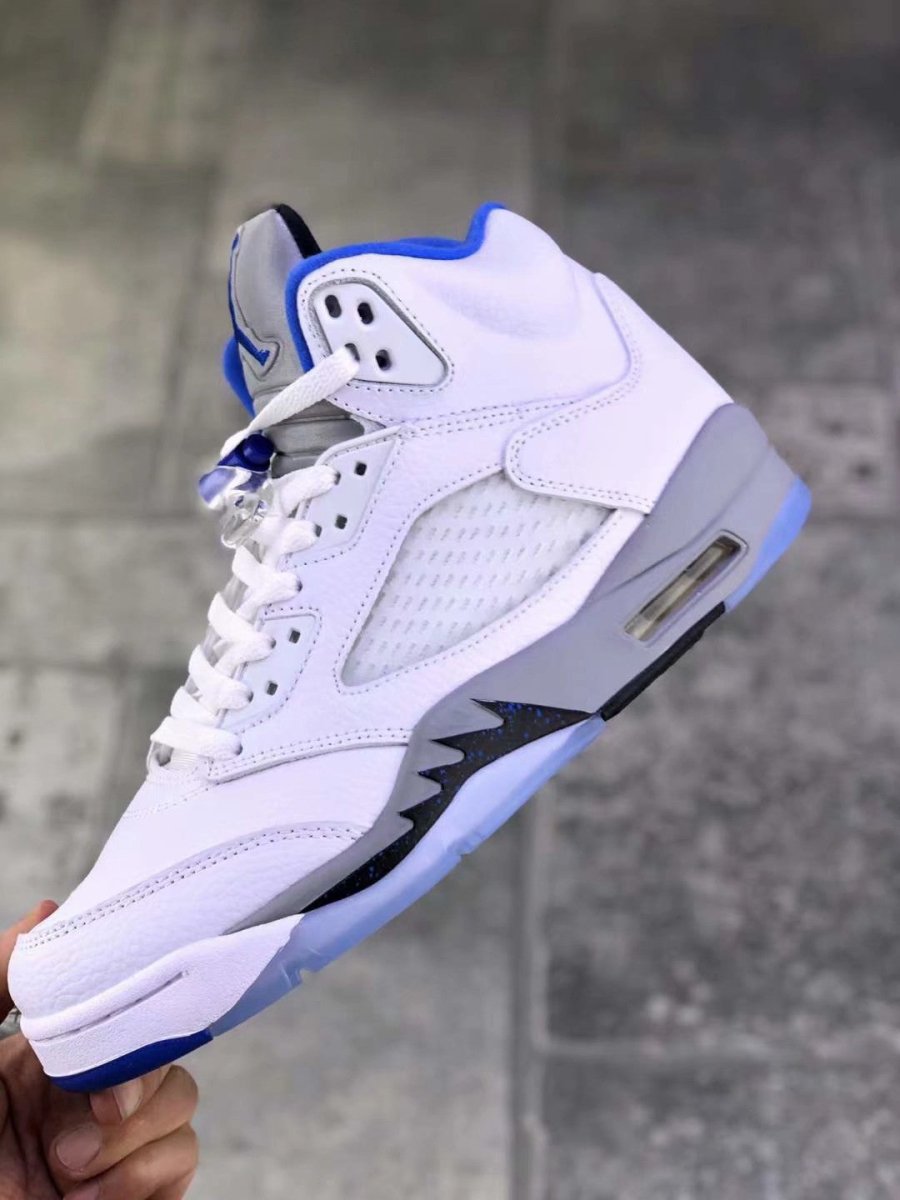 JORDAN 5 RETRO x WHITE STEALTH - Prime Reps