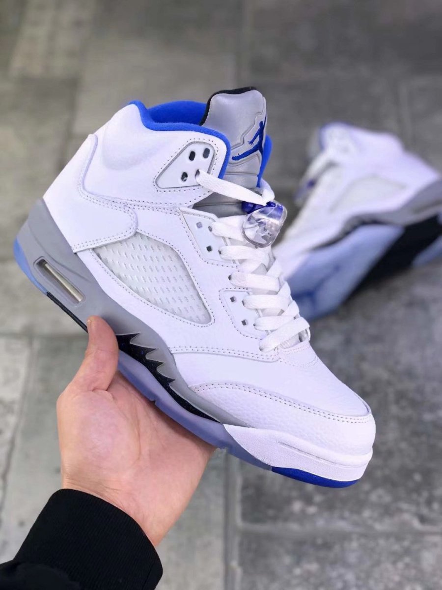 JORDAN 5 RETRO x WHITE STEALTH - Prime Reps