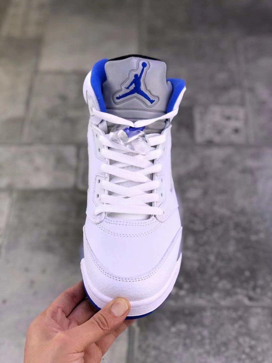 JORDAN 5 RETRO x WHITE STEALTH - Prime Reps