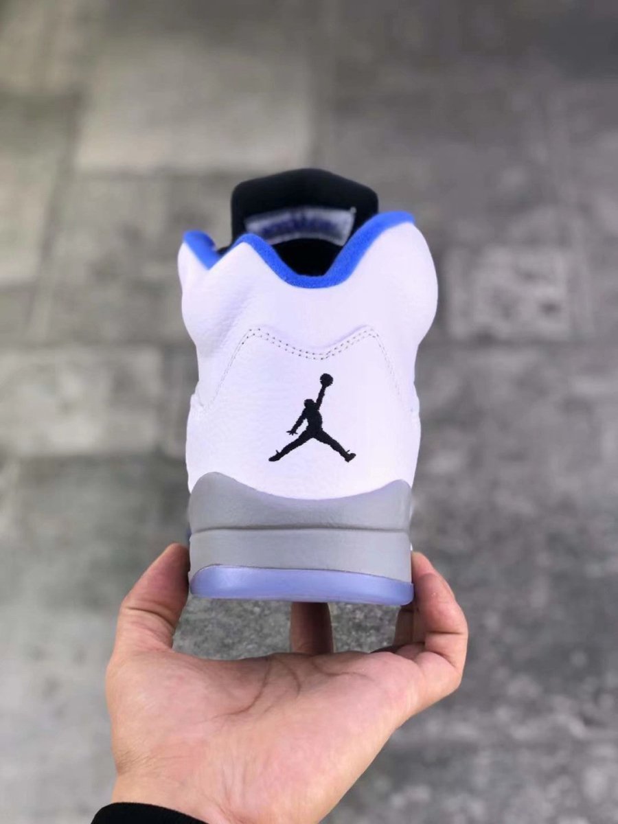 JORDAN 5 RETRO x WHITE STEALTH - Prime Reps