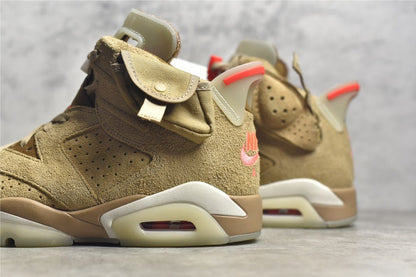 JORDAN 6 x TRAVIS SCOTT BRITISH KHAKI - Prime Reps