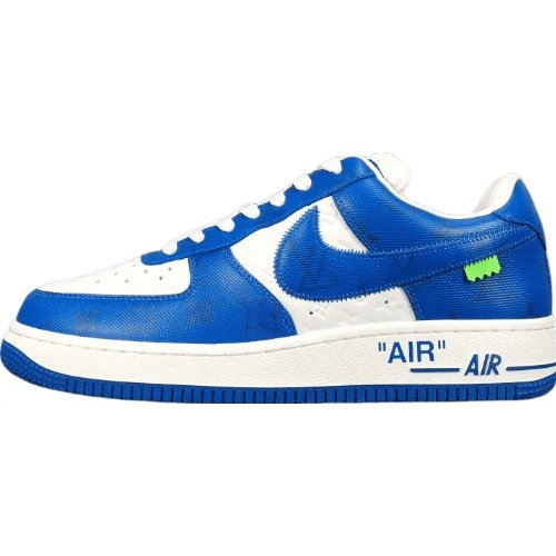 NIKE AIR FORCE 1 x LOUIS VUITTON BLUE/WHITE - Prime Reps