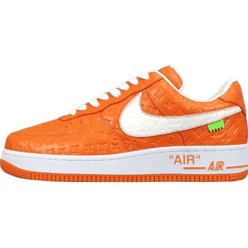 NIKE AIR FORCE 1 x LOUIS VUITTON ORANGE - Prime Reps