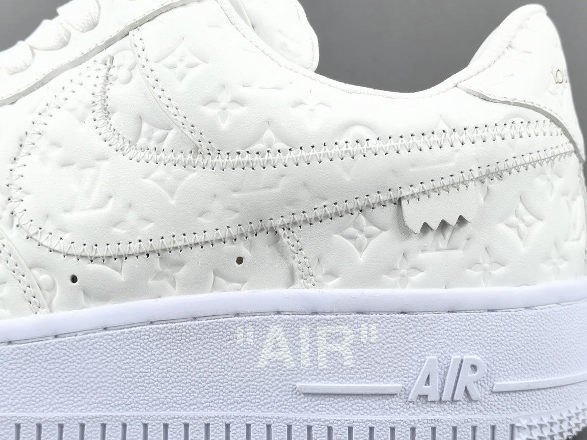 NIKE AIR FORCE 1 x LOUIS VUITTON WHITE - Prime Reps