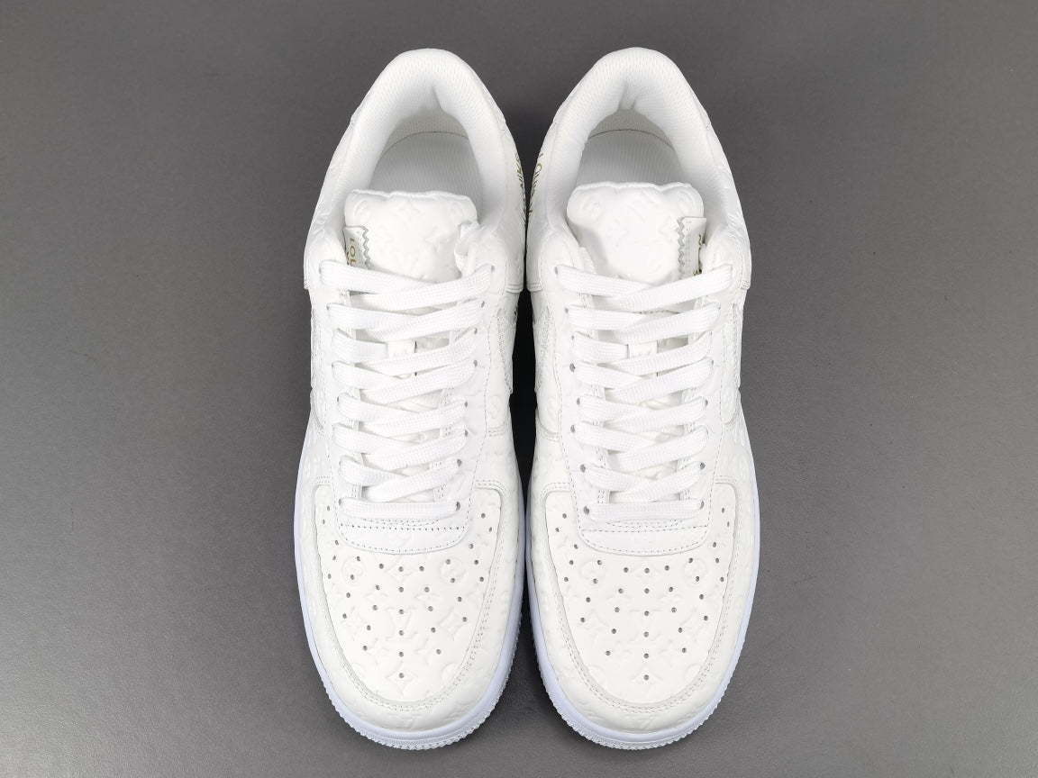 NIKE AIR FORCE 1 x LOUIS VUITTON WHITE - Prime Reps