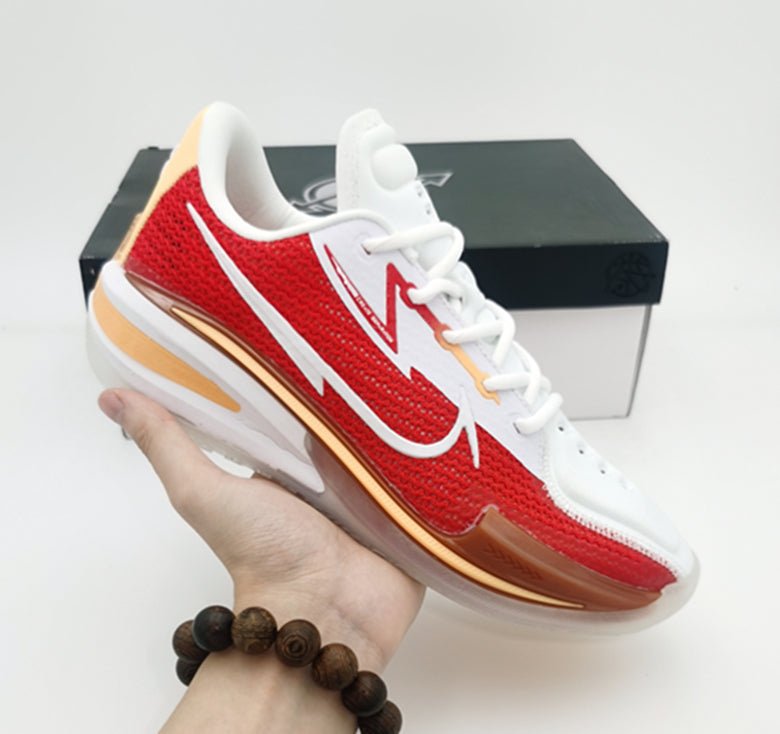 NIKE AIR ZOOM G.T. CUT x UNIVERSITY RED WHITE YELLOW - Prime Reps