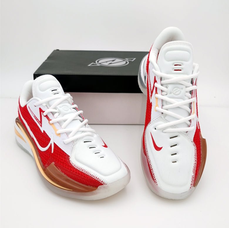 NIKE AIR ZOOM G.T. CUT x UNIVERSITY RED WHITE YELLOW - Prime Reps