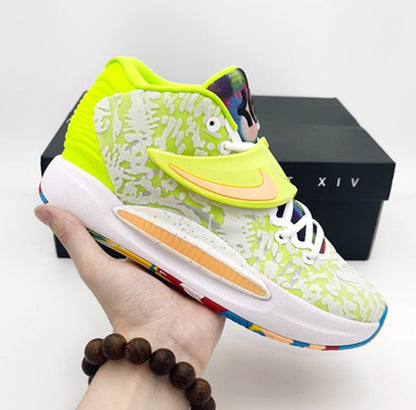 NIKE KD 14 x WHITE LIME GREEN - Prime Reps