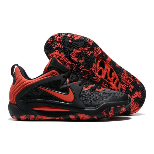 NIKE KD 15 x BLACK UNIVERSITY RED - Prime Reps