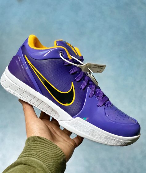 NIKE KOBE 4 x UNDEFEATED LOS ANGELES LAKERS - Prime Reps